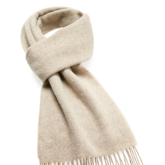 NWOT Elegant Cream Scarf - Picture 1 of 1
